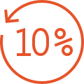 10% с каждого заказа возвращаются!